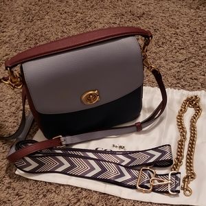 Coach Cassie 19 Twilight Blue Colorblock